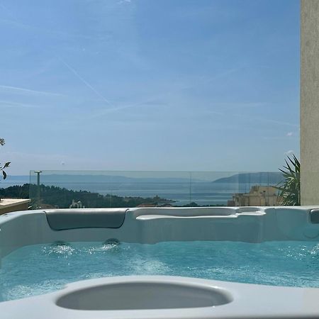 Luxury Adria Sea City & Mountain View Apartment ماكارسكا المظهر الخارجي الصورة