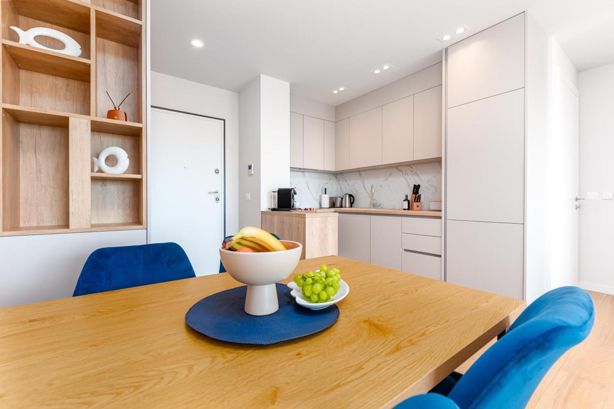 Luxury Adria Sea City & Mountain View Apartment ماكارسكا المظهر الخارجي الصورة