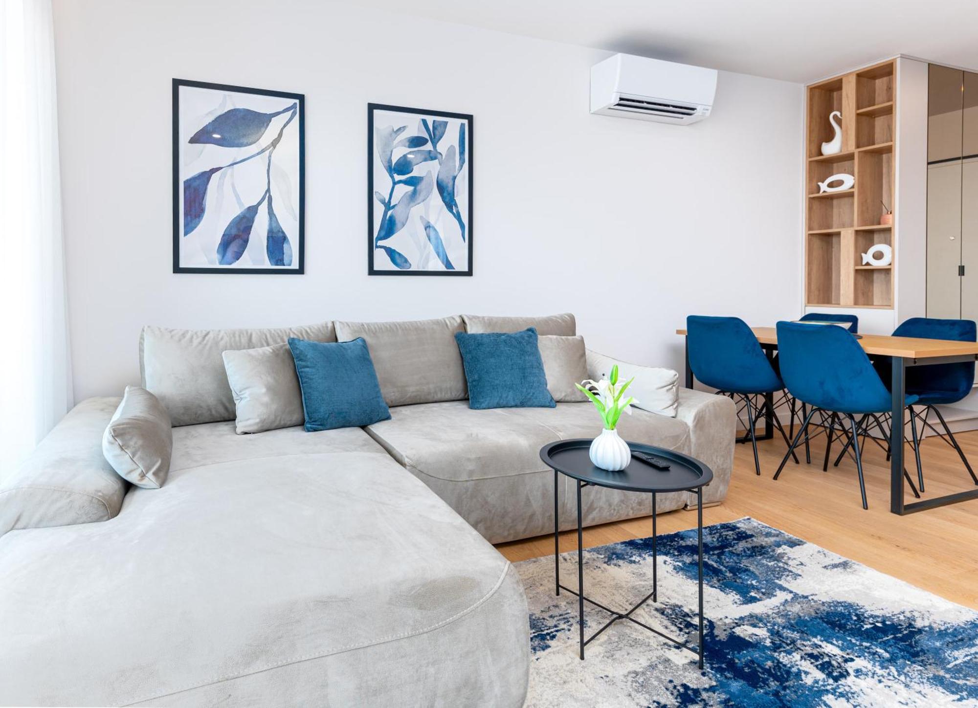 Luxury Adria Sea City & Mountain View Apartment ماكارسكا المظهر الخارجي الصورة